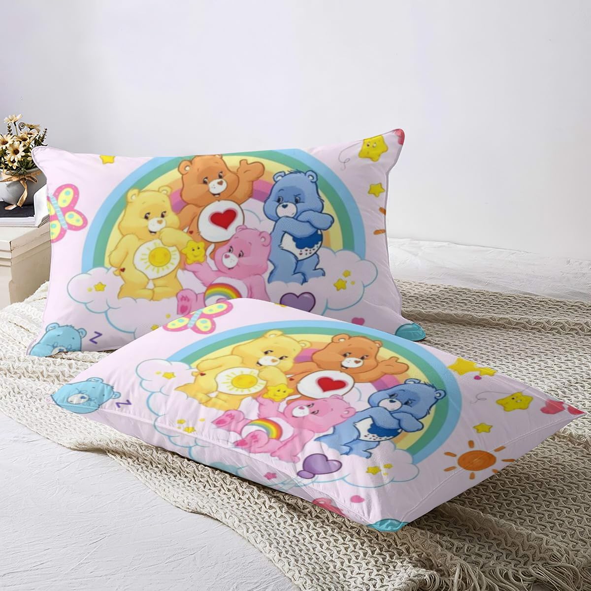 Amazon｜ケアベア 寝具カバーセット 布団カバーセット 布団