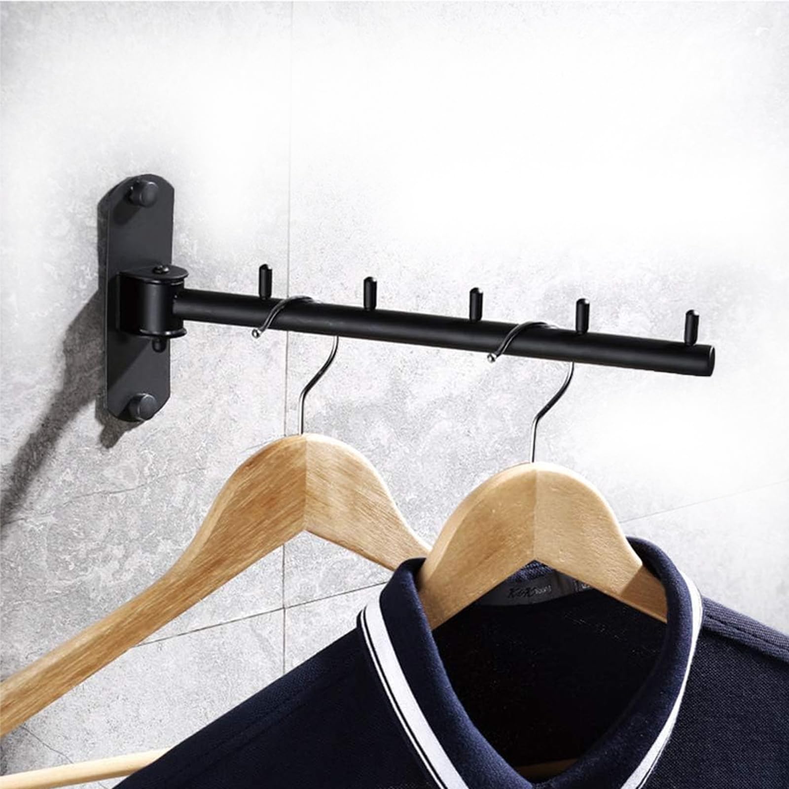 Appendiabiti da muro parete design moderno ingresso Single Round