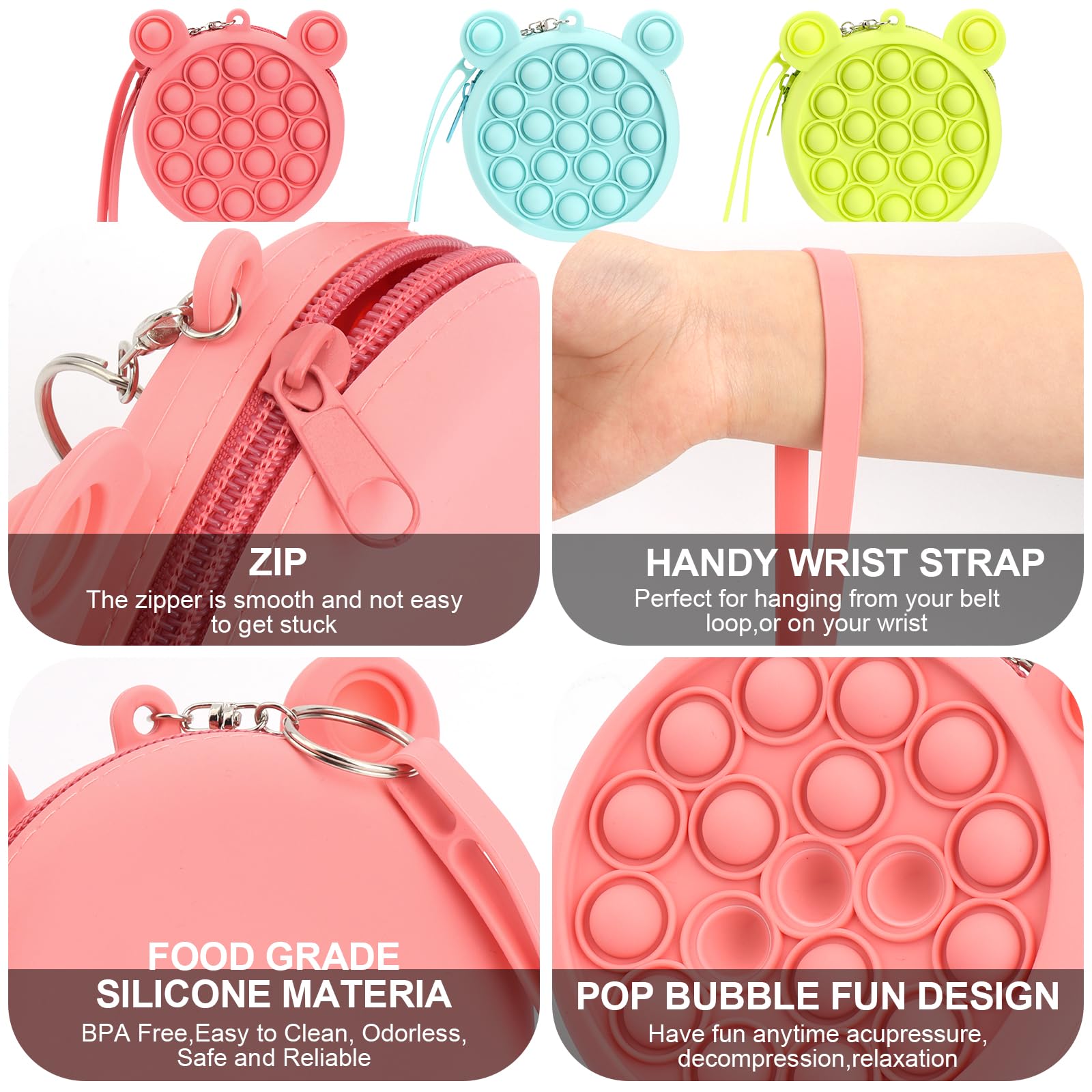 Sacchetto Addestramento Cani In Silicone Con Chiusura Magnetica - Portatile Con Clip E Fischietto - Foto 8