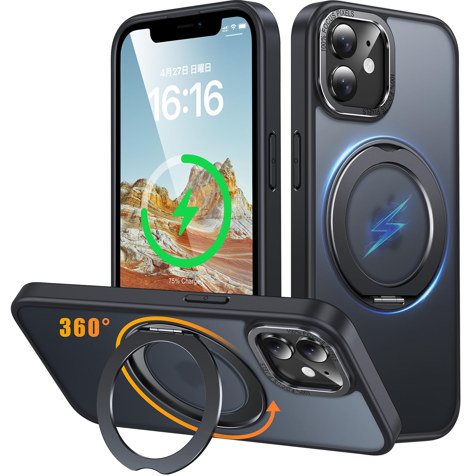 Amazon.co.jp: Gunwon iPhone 11 用 ケース Magsafe対応 ワイヤレス