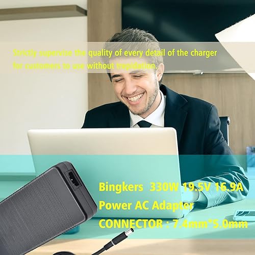 Miniatura 7 de Adaptador de CA de alimentación de 330W 19.5V 16.9A ADP-330AB D Fuente de alimentación para Dell Alienware x51, M18x M18x R1, R2, R3, M18X-0143