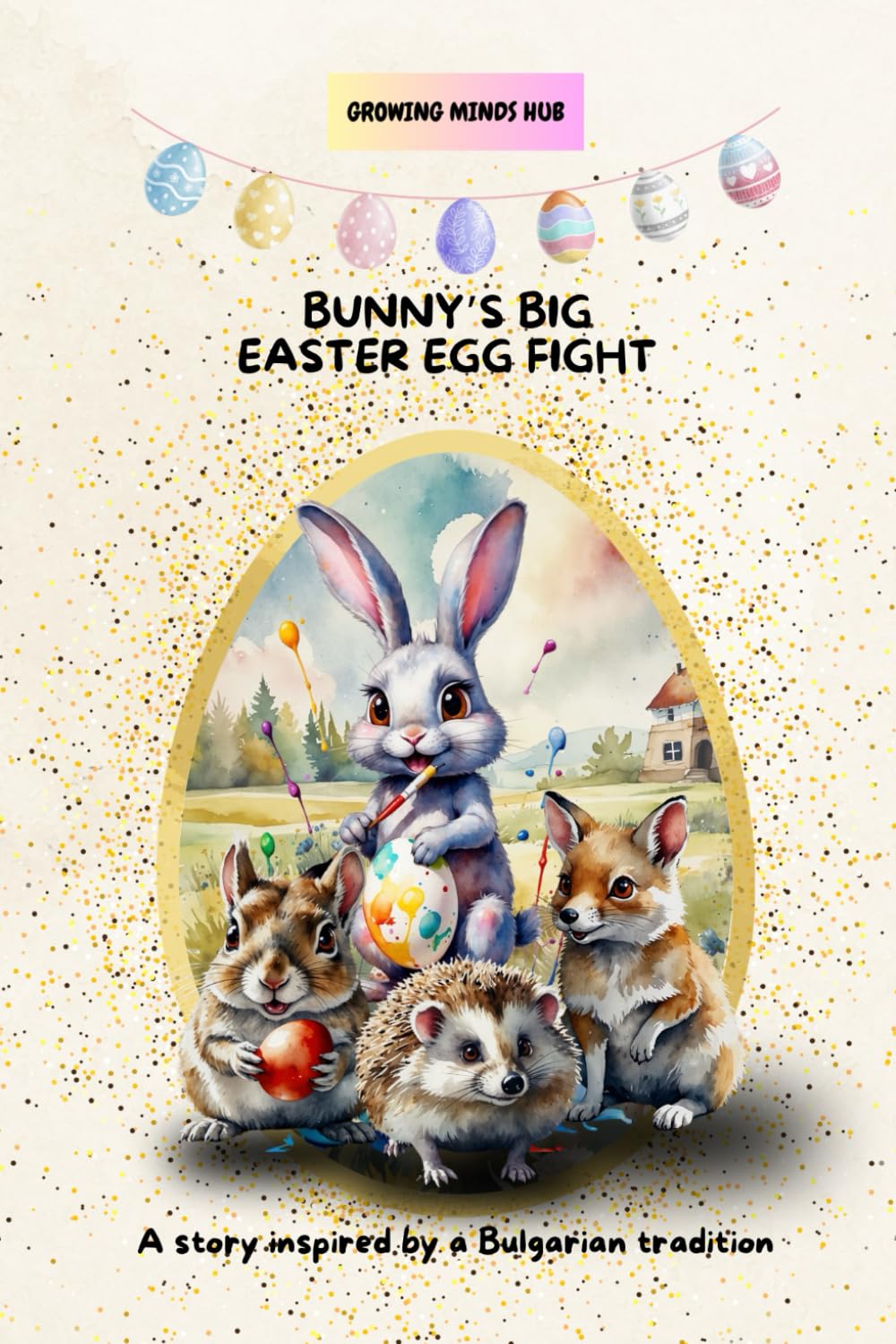 Bunny’s Big Easter Egg Fight: A story inspired by an Bulgarian tradition