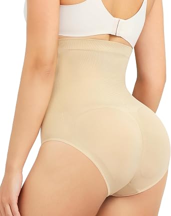 Irisnaya Butt Lifting Panties with Pads, Shapewear Padded Underwear Women