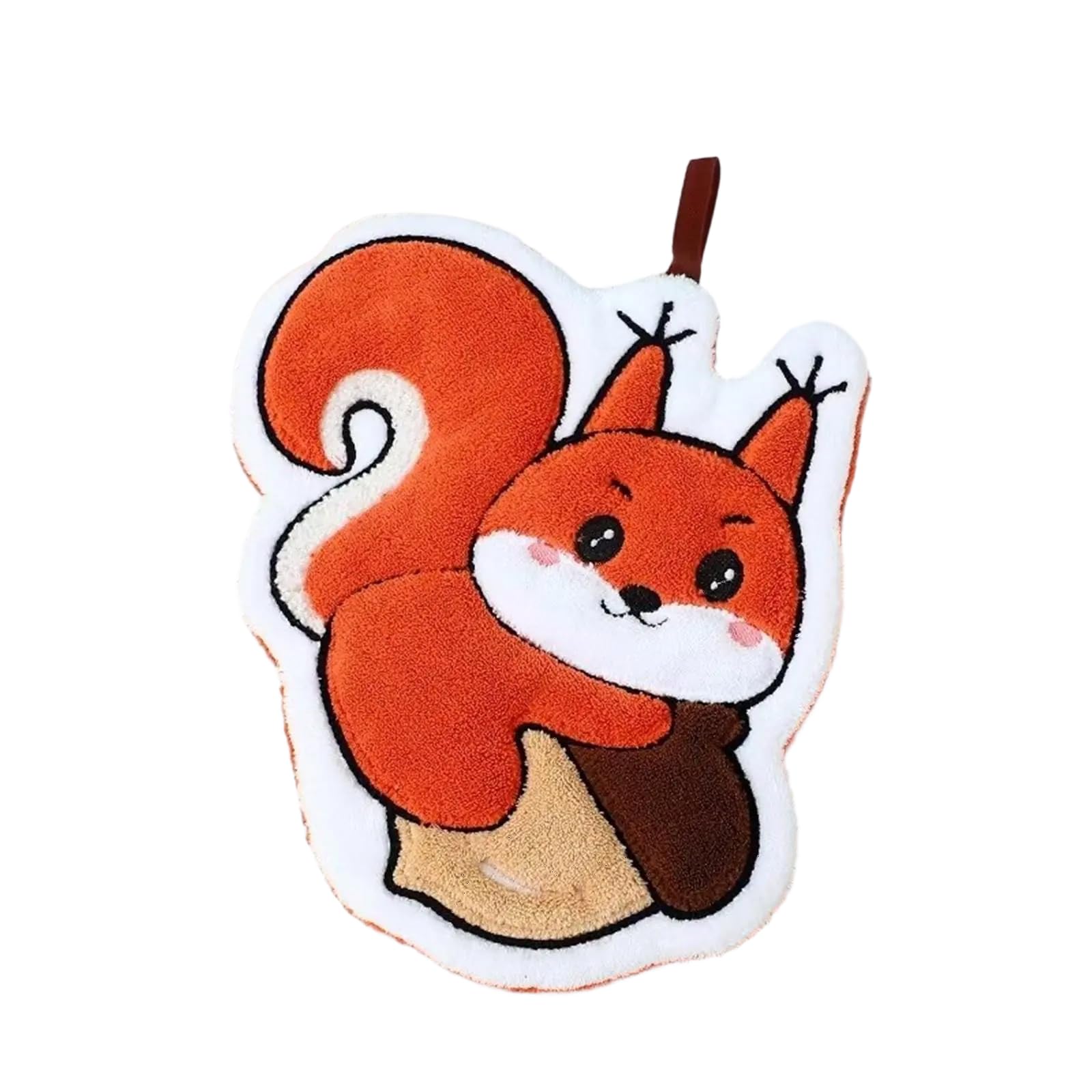 Xjdzineq Cartoon Animal Hanging Towel Lovely Designing Highly Absorbent for Kitchens and Bathrooms Toddler Hand Towel