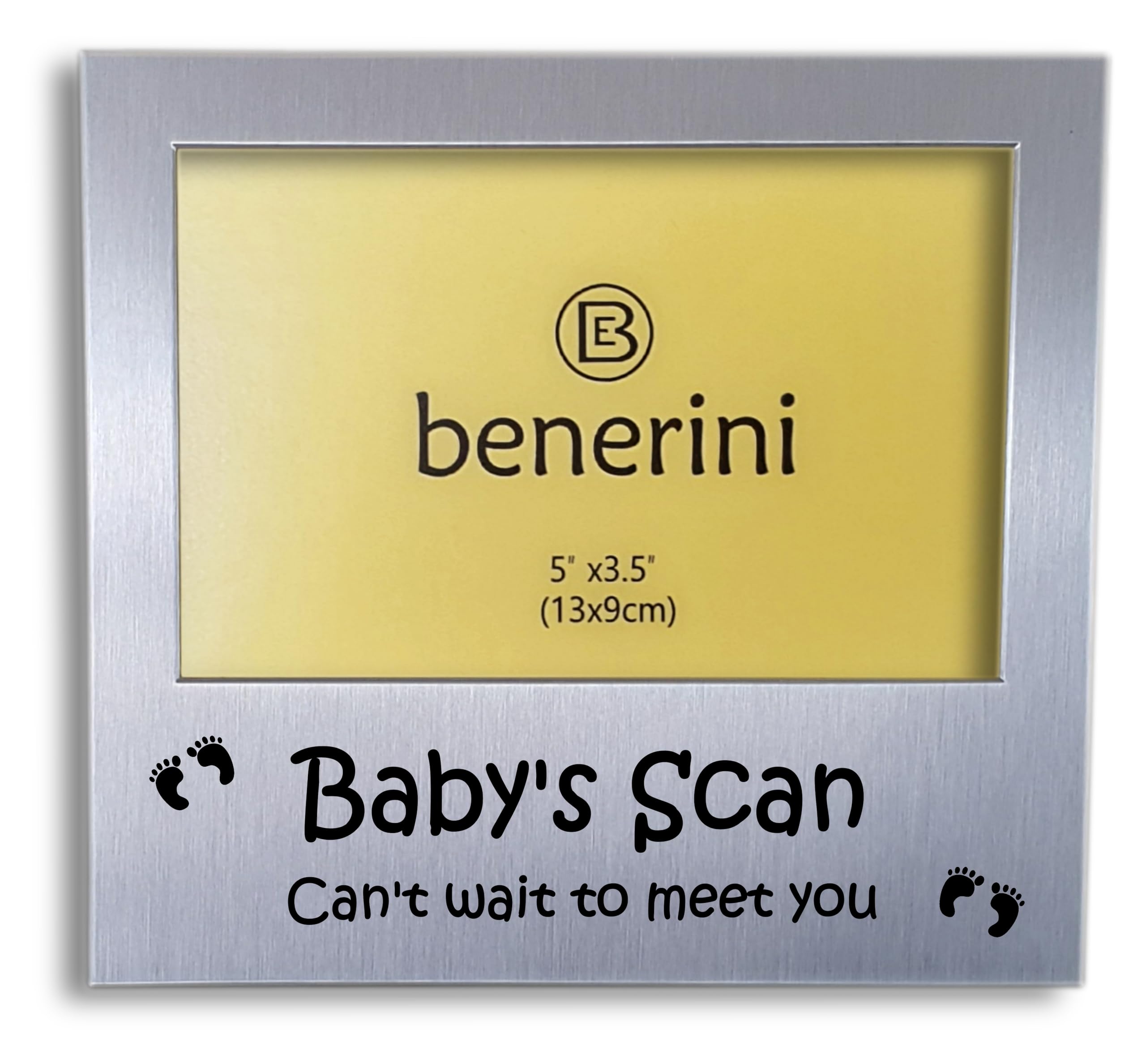 Baby's Scan Photo Frame - Ultrasound Picture Present - Baby Scan Gifts - Keepsake Image Pregnancy Gift - 5 x 3.5 inch - Image 4