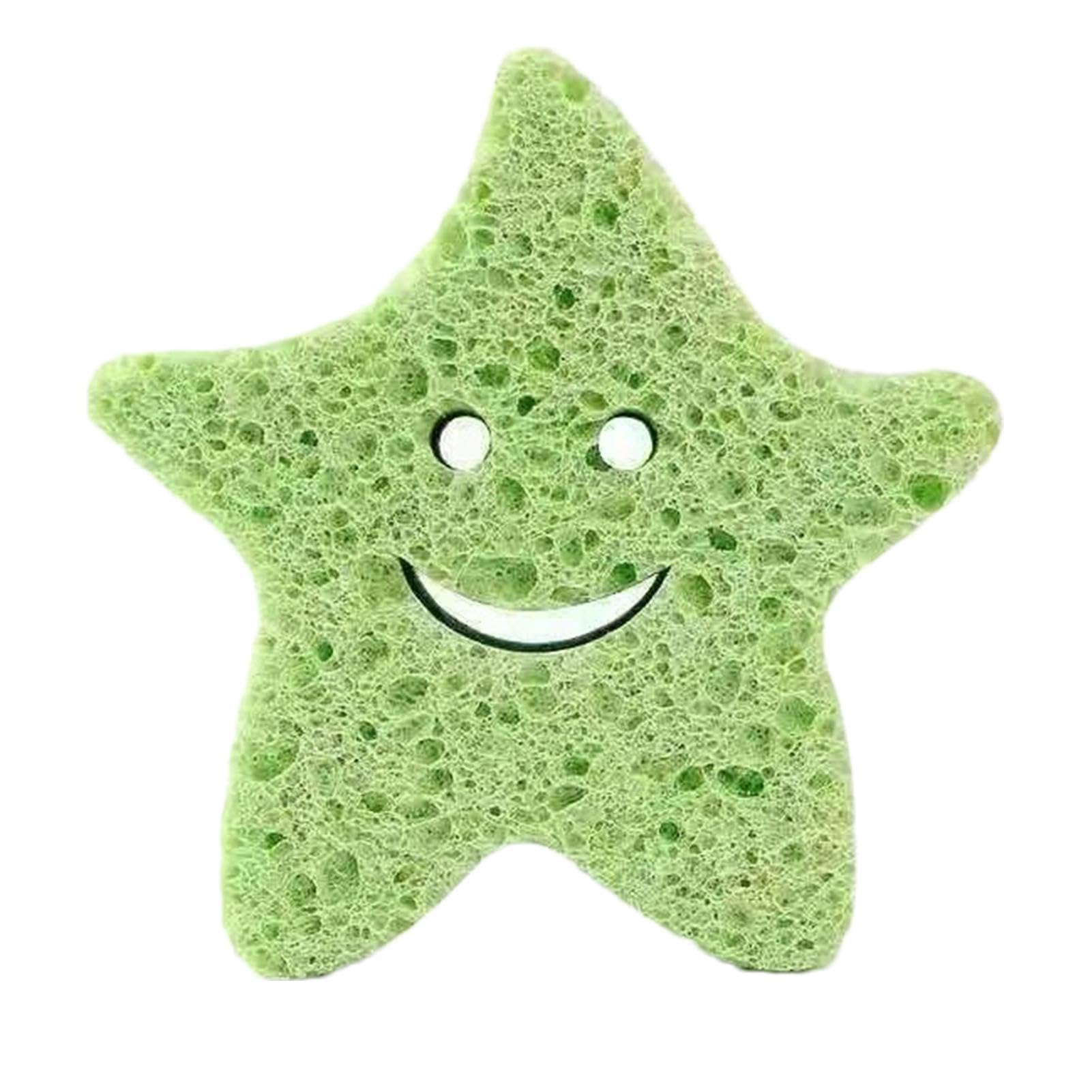 Baby Bath Sponge for Bathing - Cute Shower Brush Dead Skin Remover | Natural Bath Sponges for infaants | Baby Bath Sponge | Baby Bath Accessories for infaants, Toddler Bath Time