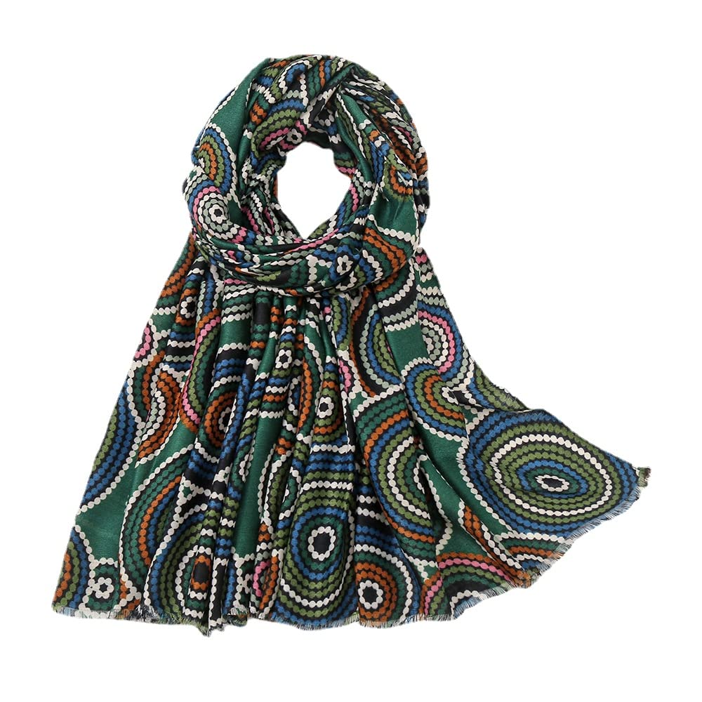 LJGFW Spring And Autumn Bohemian Style Flowers Scarves Turbans Headband African Hijab Shawls Wraps Bandana Malaysia Scarfs