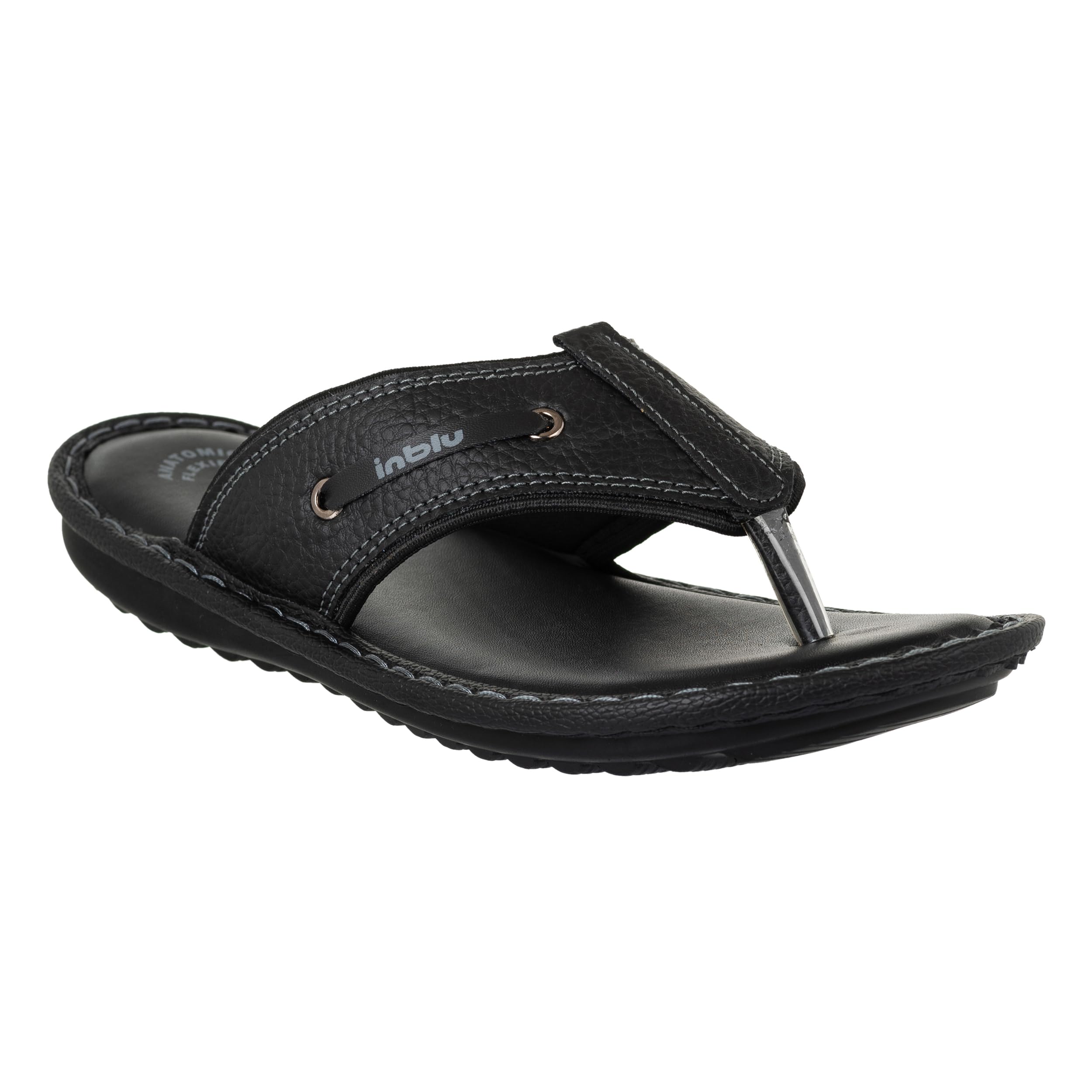 inblu Slip On Stylish Fashion Slipper for men | Comfortable | Lightweight | Anti Skid | Casual Office Footwear (AP75_BLACK_45) (B0CSXJ5VT2) Amazon Price History, Amazon Price Tracker