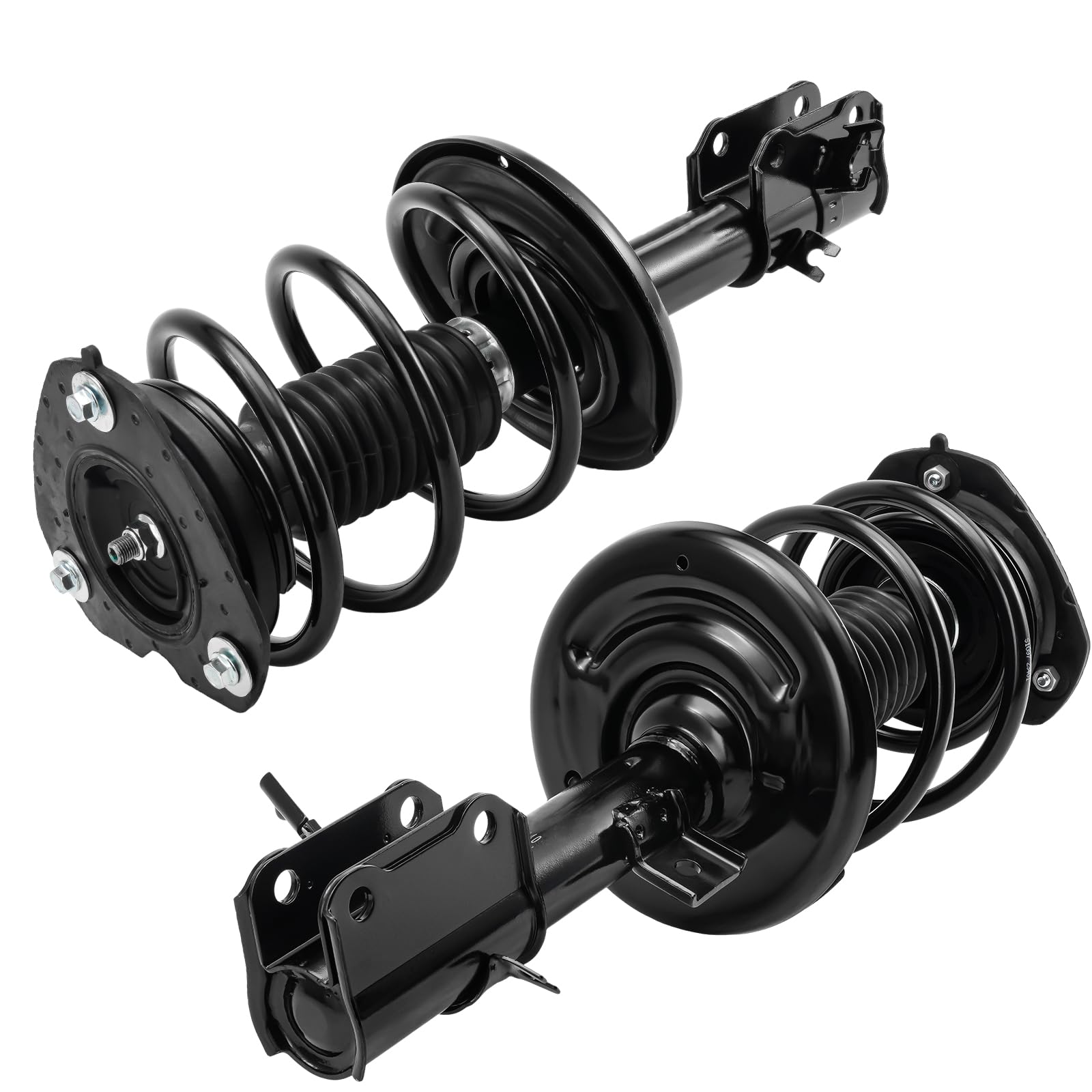 Front Struts Shock Compatible with TSX 2004-2008, Shock Absorber 172324 * 2, Struts with Coil Spring SAA896 2 Pcs