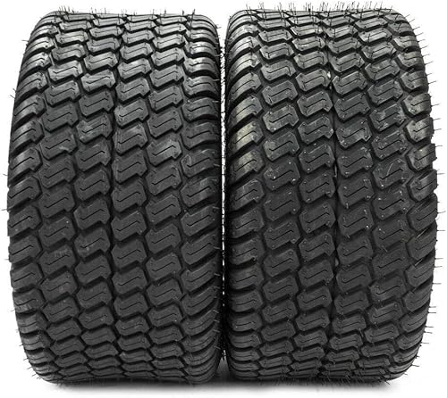 Miniatura 5 de Juego de 2 neumáticos de césped 24x9.50-12 para cortacésped y jardín tractor carrito de golf neumáticos sin cámara 24-9.50-12 4 PR Rango de carga