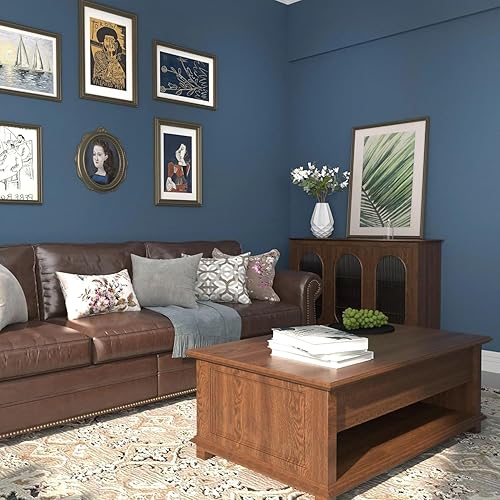 Miniatura 4 de Papel tapiz azul oscuro sólido de 15.8 x 393 pulgadas, papel tapiz de vinilo para despegar y pegar, papel adhesivo azul para armarios, papel de