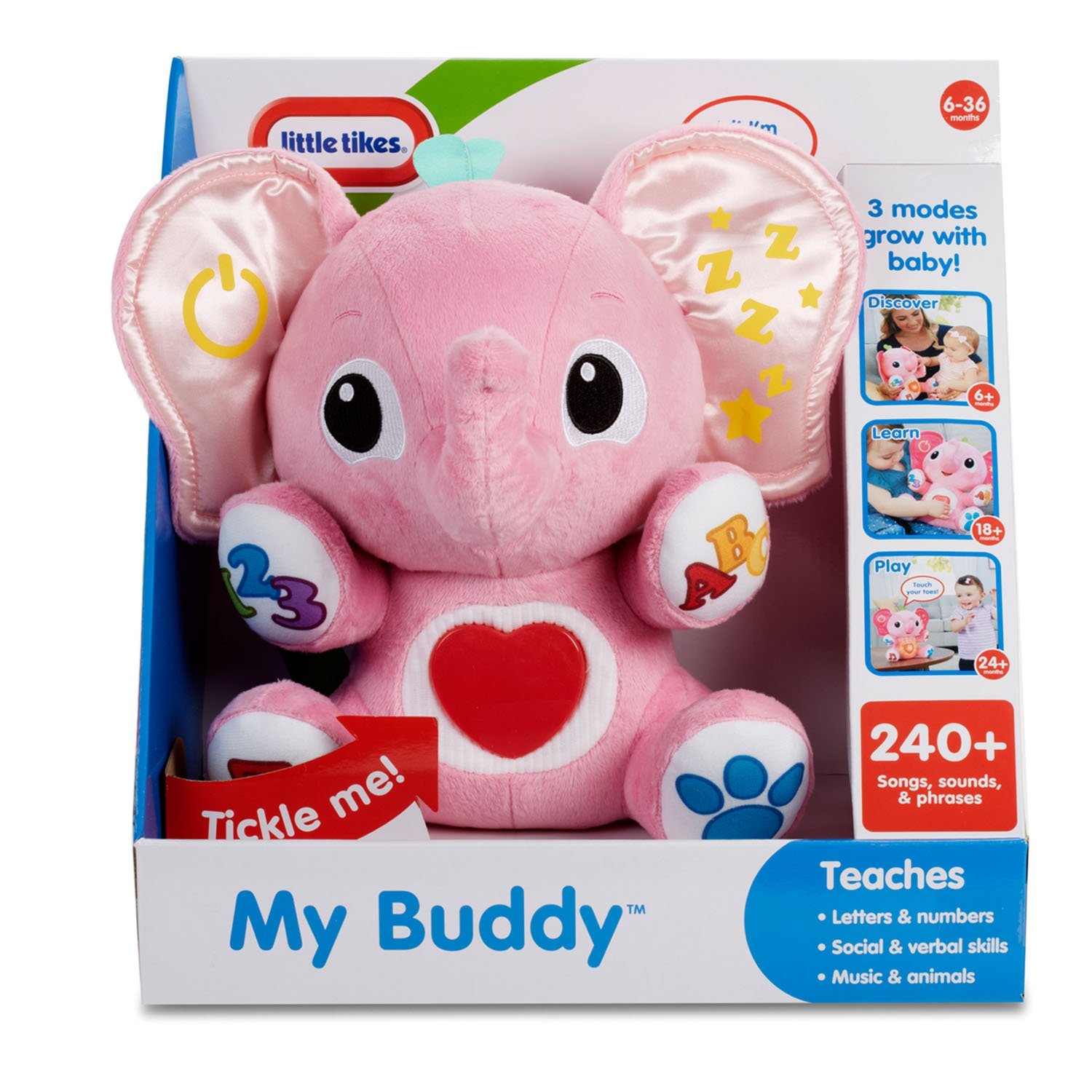 little tikes elephant soft toy