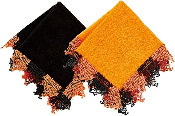 Amazon 近沢レース店 Chikazawalace ハローキティタオルハンカチ ハロウィン オレンジ ハンカチ バンダナ 通販