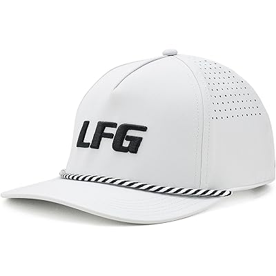 Black Clover LFG Panel Mid Rope Adjustable Hat cool grey