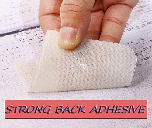 Miniatura 3 de Mini Skater Tiras de gancho adhesivas cuadradas de 3 x 2 pulgadas, resistentes, cinta autoadhesiva con adhesivo para sábanas, sofá, alfombras,