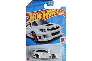 HW J-Imports Hot Wheels Subaru WRX STI [White]