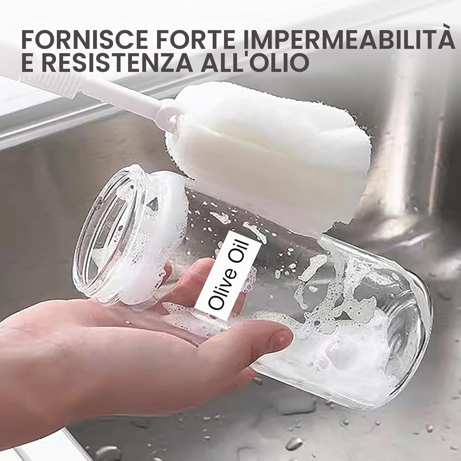 SUPVAN E10 & E11 Nastro per Etichettatrice, 8 Rotoli 15mm × 6m (0.59in × 19.7ft) Nastro Termico Laminato Continuo Originale, Etichette Impermeabili, Antiolio, Sicure per Bambini, Resistente