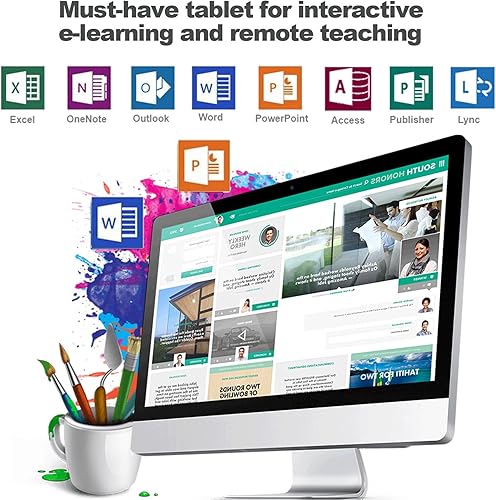 Miniatura 7 de TEROW Graphics Drawing Tablets, 10 x 6 inch Graphics Writing Tablet with Portable Bag and 8192 Levels Battery-Free for PCMacAndroid 5.0 and Above