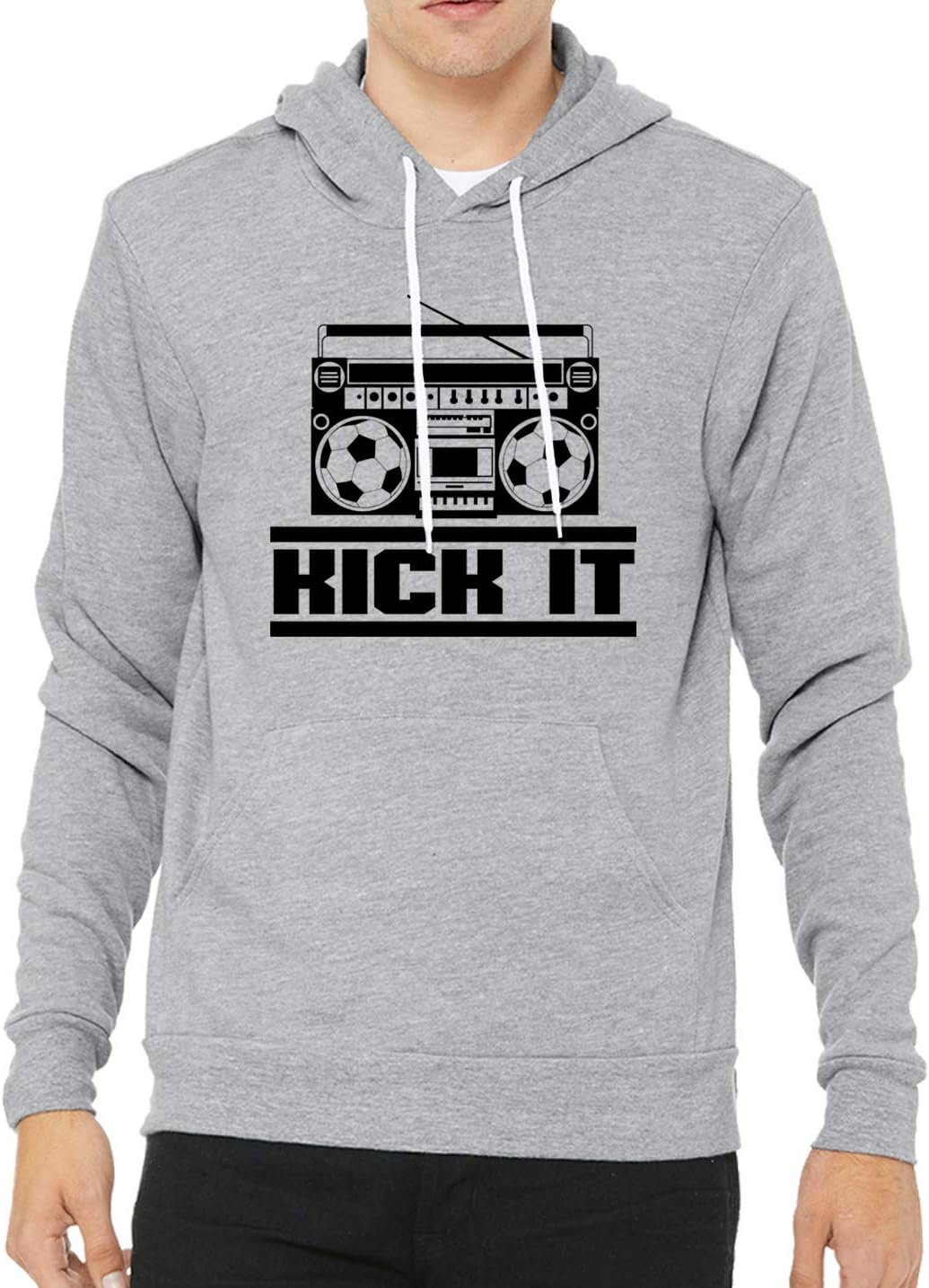 Kick is Soccer Radio, Funny Soccer Hoodies, Unisex Sweatshirts