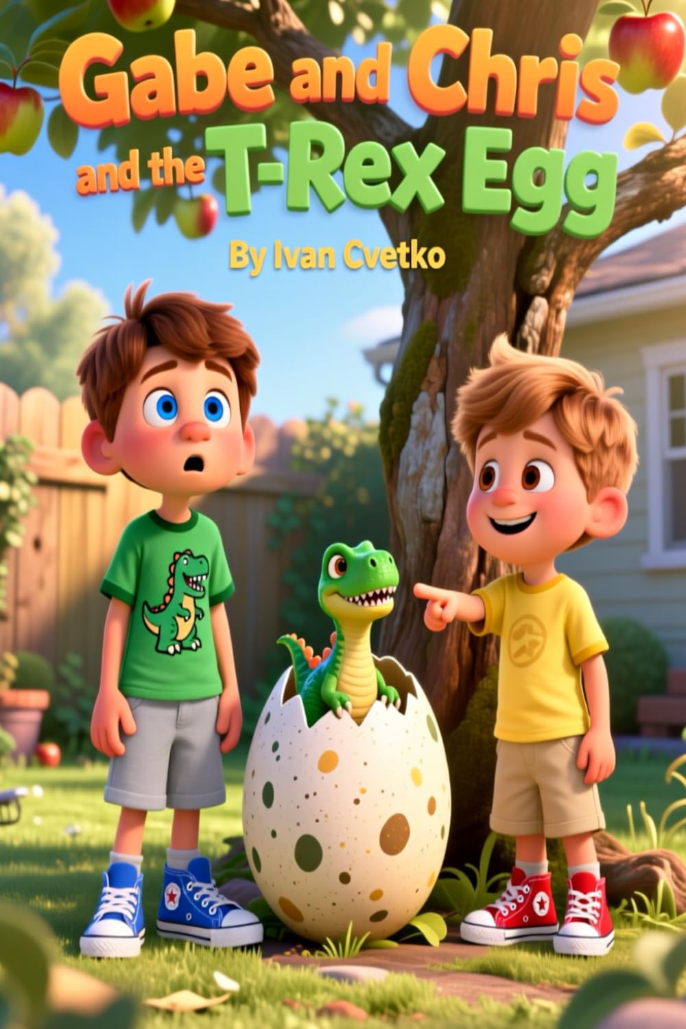 Gabe and Chris and the T-Rex Egg: A Magical Dinosaur Adventure for Kids (Gabe and Chris: Dinosaur Egg Adventures)