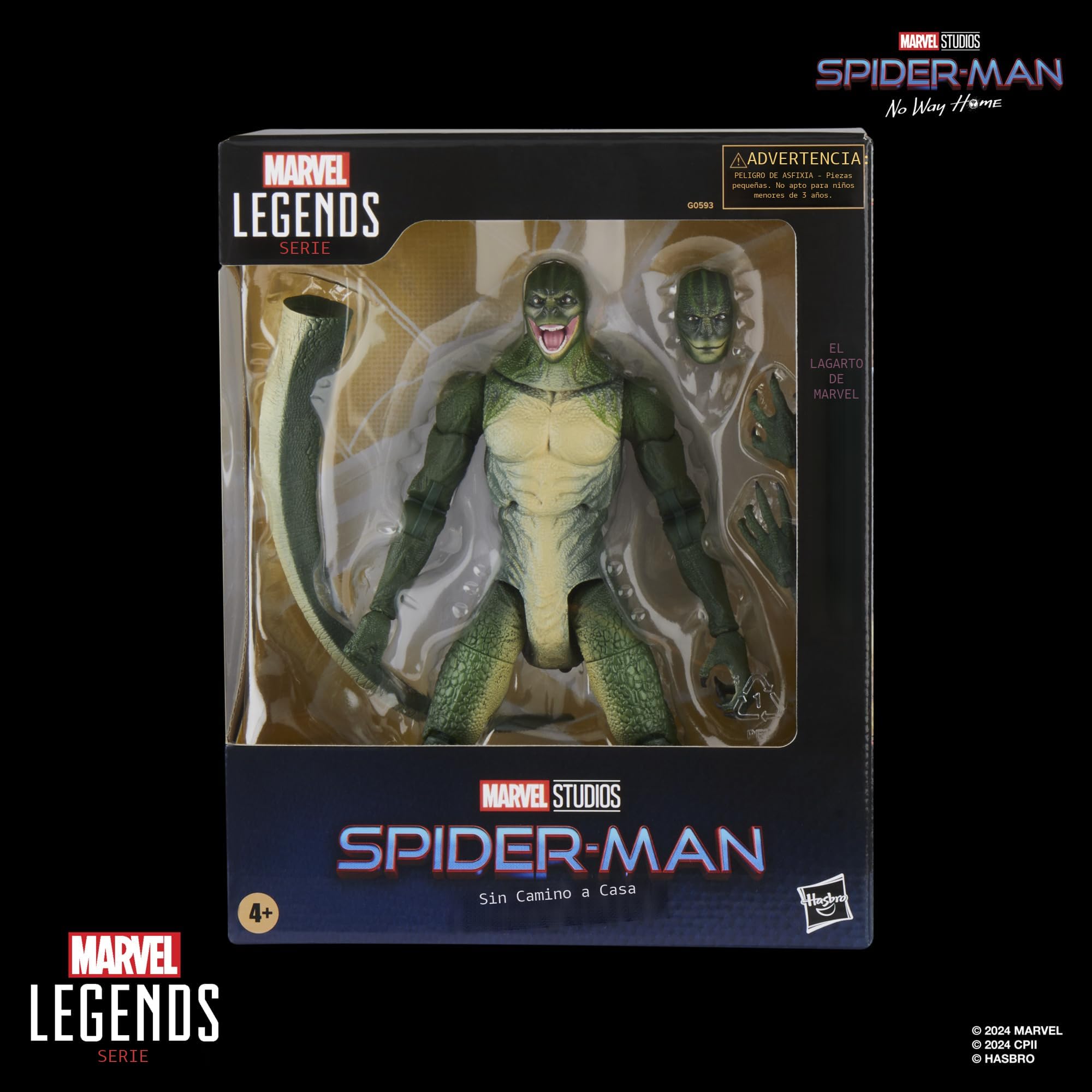 Amazon.com: Marvel Legends Series Lizard, Spider-Man: No Way Home