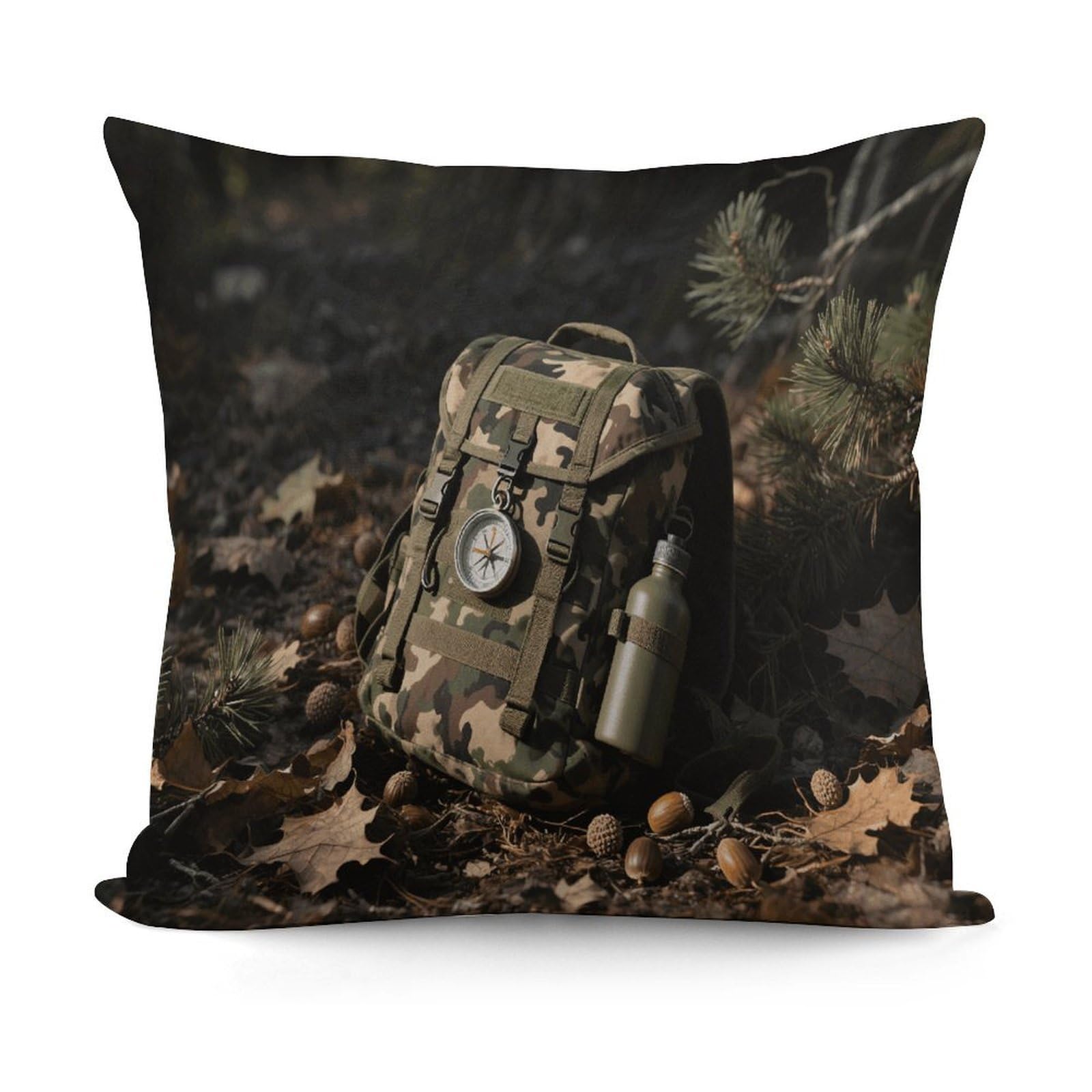 VstaDank Hunting Camo Throw Pillow Cover Soft Square Cushion Cover Art Artwork Pillow Covers Mordern Couch Pillow Covers Decorative Cushion Case for Chair Couch Bedroom Living Room