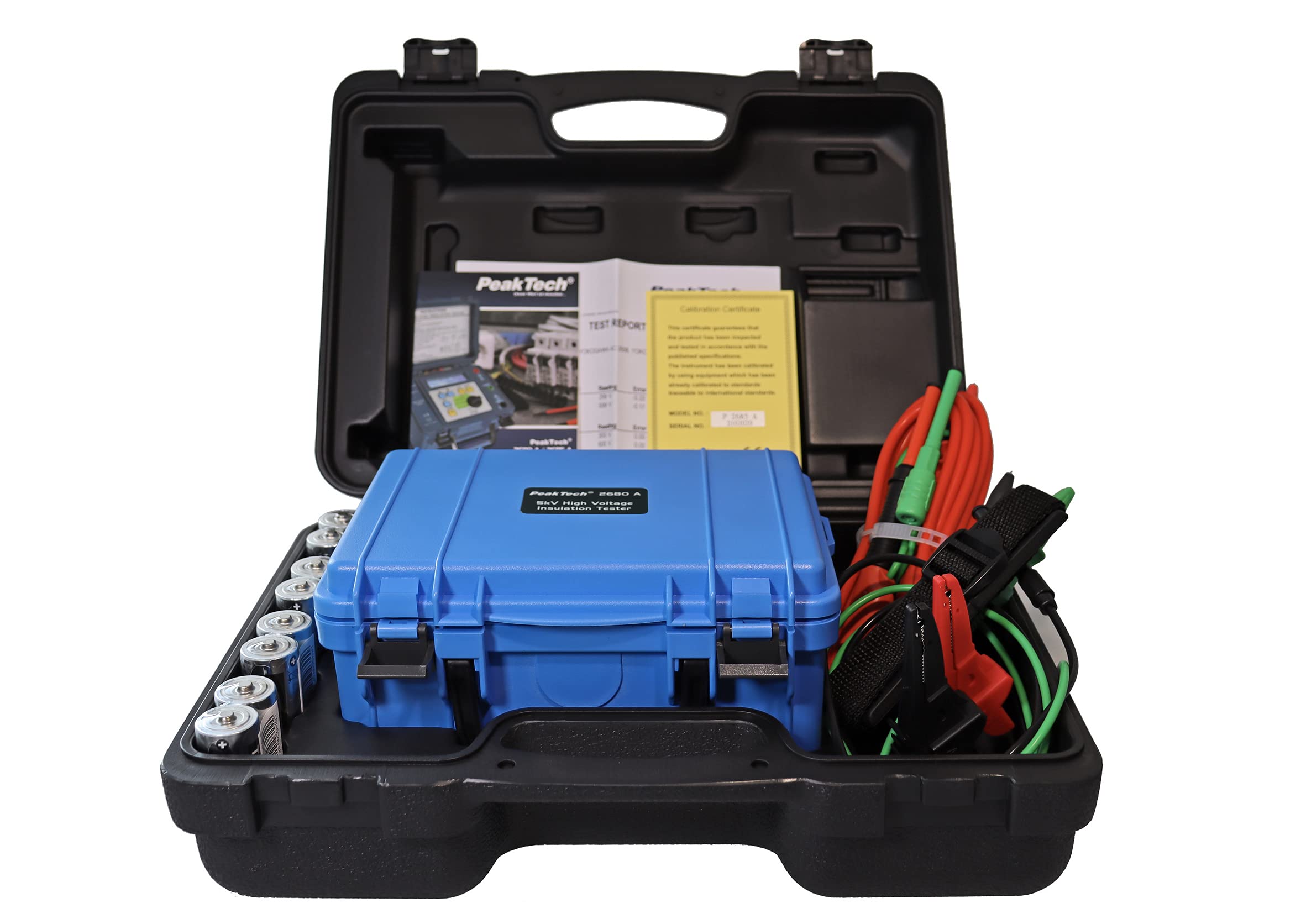PeakTech 2680 A - HV Isolationsmessgerät 1TΩ 500V 1000V 2500V 5000V