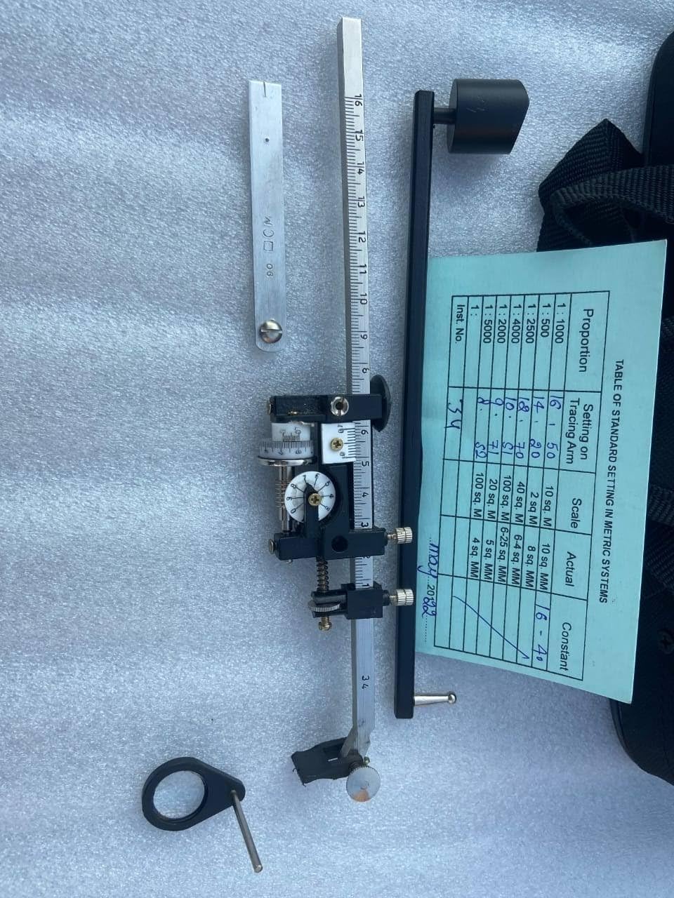 Mechanical Planimeter Level and Survey Equipment Civil Instrument