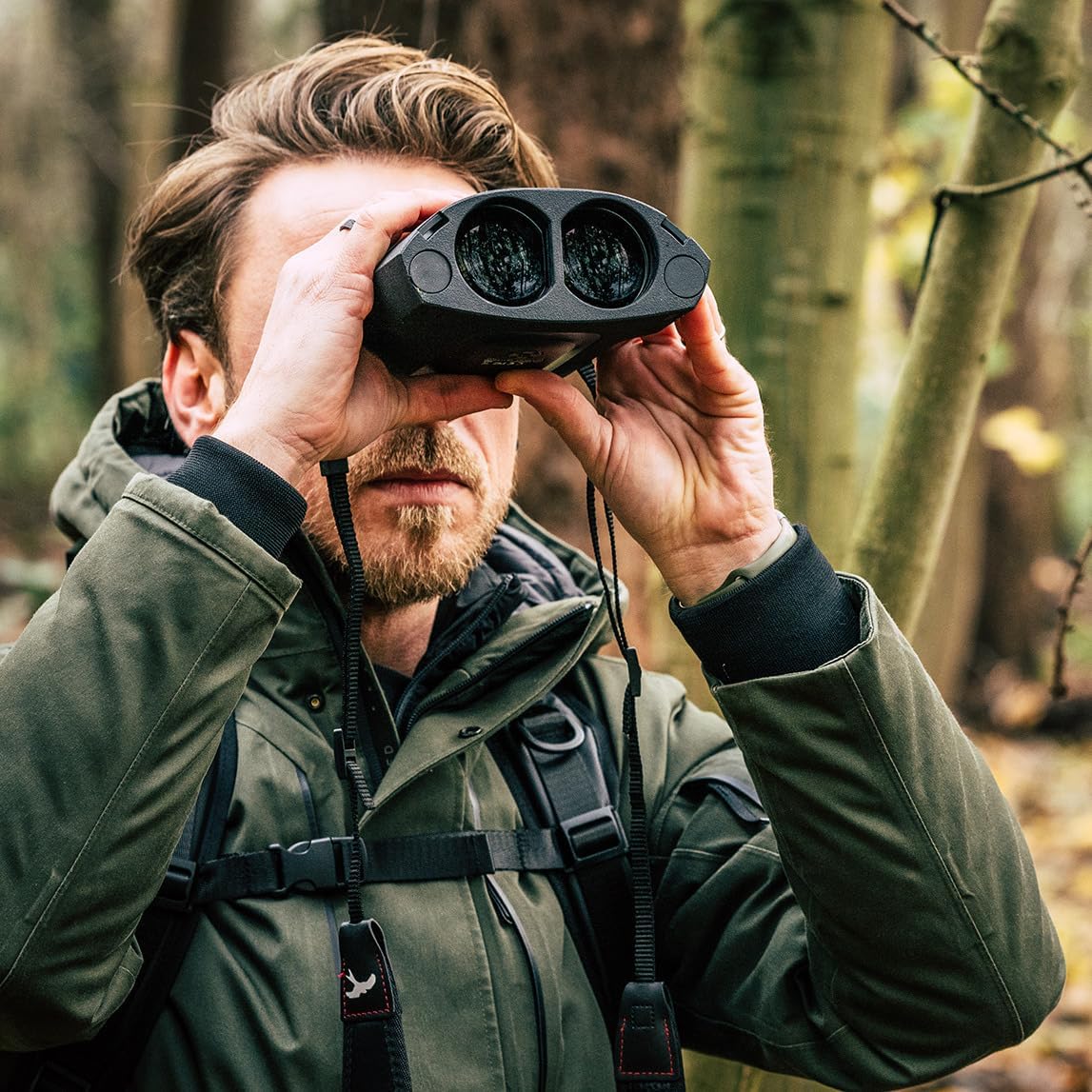 APC STABILIZED 14x50 ED High Performance Binoculars for Hunting and Bird Watching/Marine Use - 14x Magnification with Image Stabilization and a Waterproof and Dustproof Body (Black) - Image 5