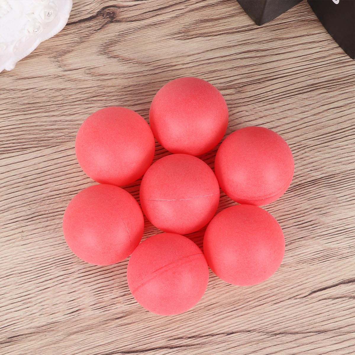 Balones de Ping Pong 40mm sin Costuras, 60 Piezas, PP Rojo