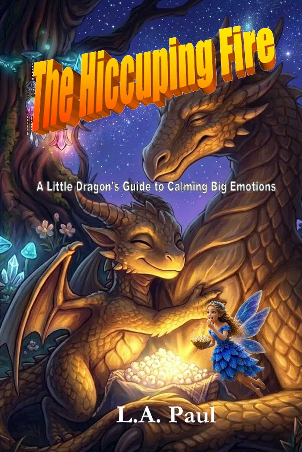 The Hiccuping Fire: A Little Dragon's Guide To Calming Big Emotions (Spark the Dragon Adventure Series)