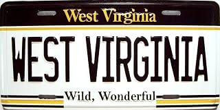 West Virginia State License Plate Novelty Fridge Magnet