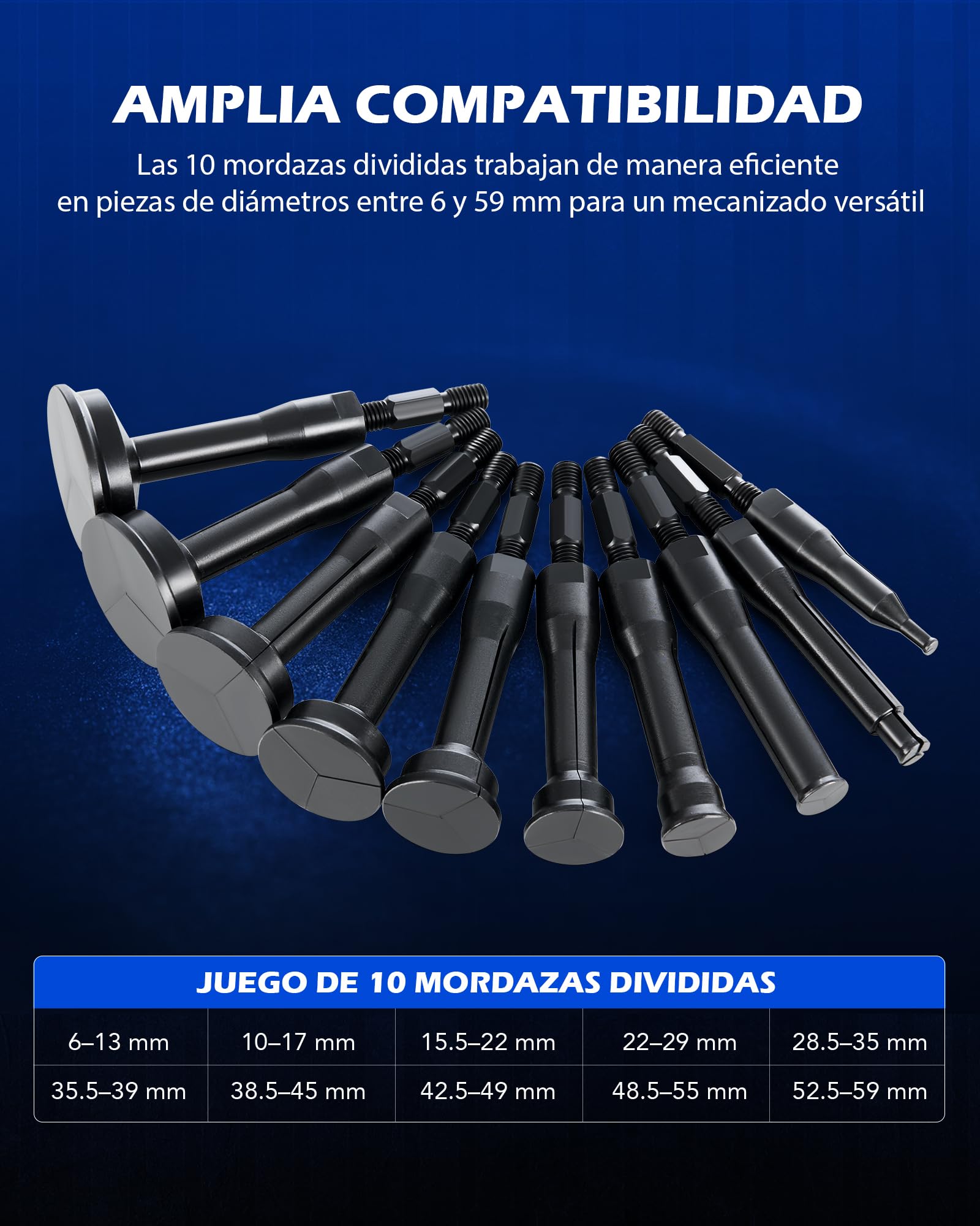 Orion Motor Tech 16 Extractores de Rodamiento Interior Herramienta de Extracción de Rodamientos Interna para Coches