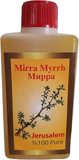 LION OF JUDAH MARKET 100% Myrrh Authentic Christian Anointing Oil Church of The Holy Sepulchre (Myrrh 280ml)