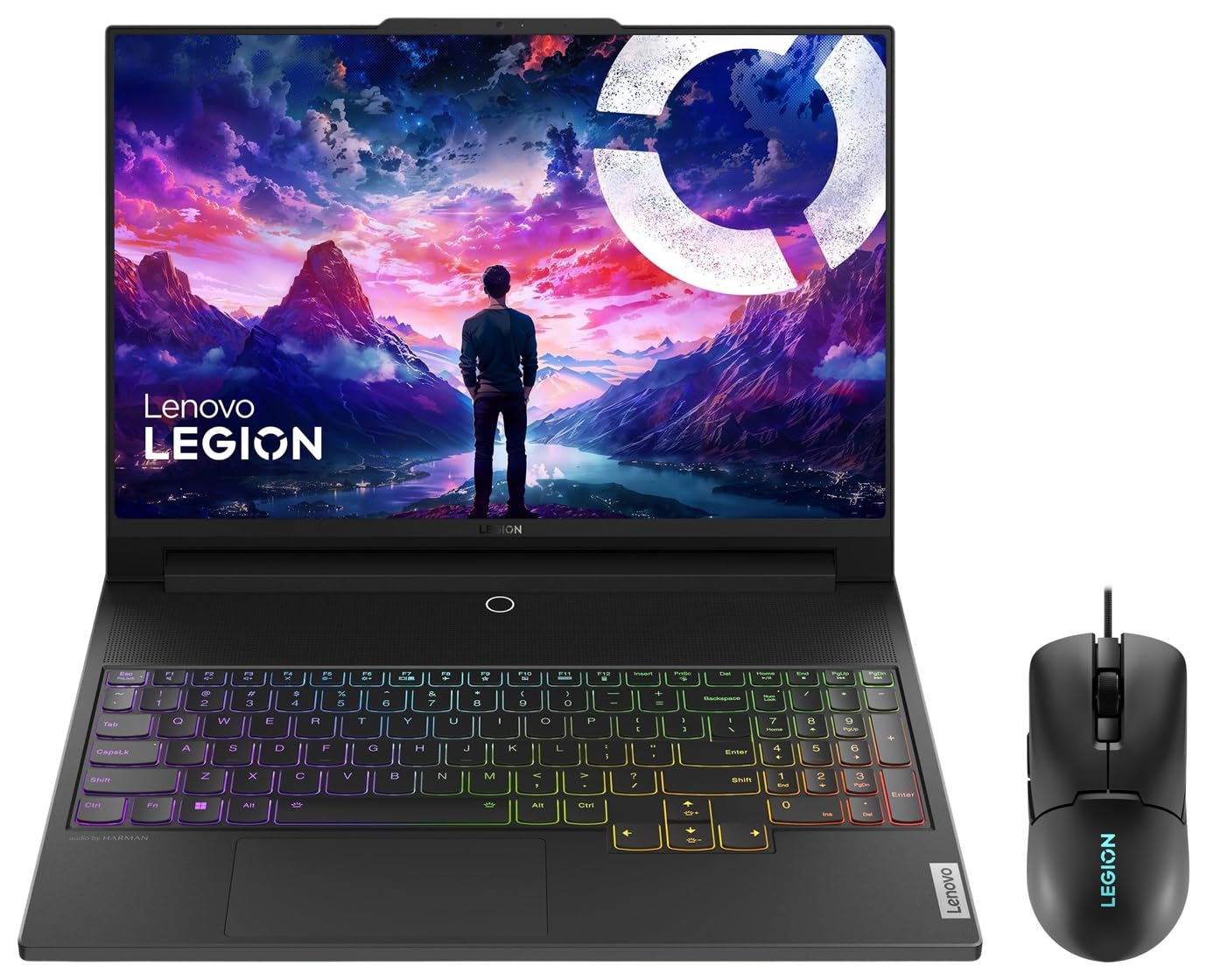 Lenovo Legion 9 Intel Core i9-13980HX 16" (40.64cm) 3.2K Mini LED 1200Nits 165Hz Gaming Laptop (32GB/2TB SSD/NVIDIA RTX 4090 16GB/Black/2.5Kg), 83AG0044IN +M300s Mouse-image-47
