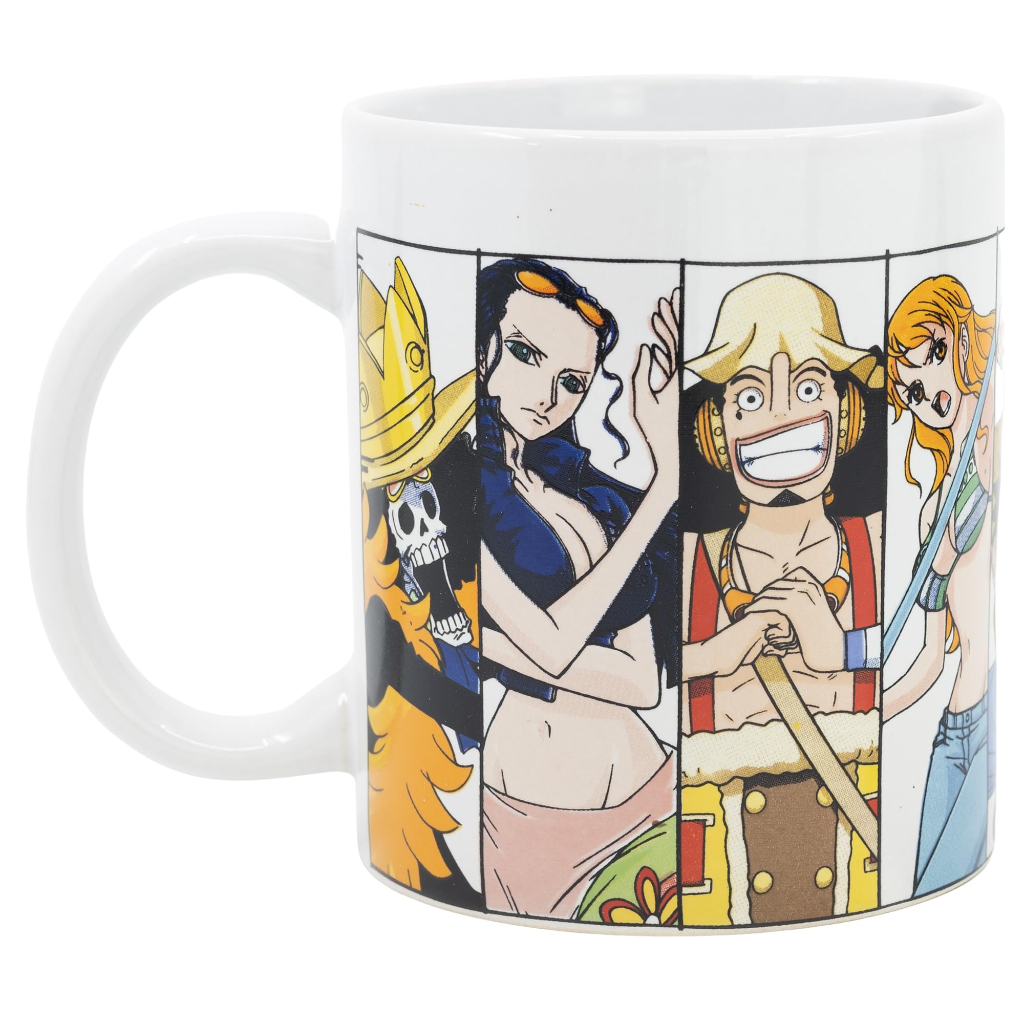 Stor Tazza in Ceramica One Piece 325ml - Design Ufficiale con Licenza - Perfetta per Caffè, Tè e Bevande Calde - per Fan
