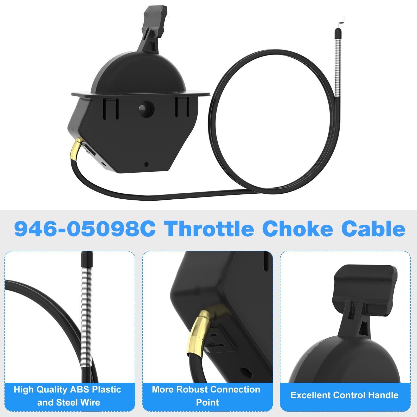 Amazon.com : 946-05098C Throttle Cable Replacement Cub Cadet