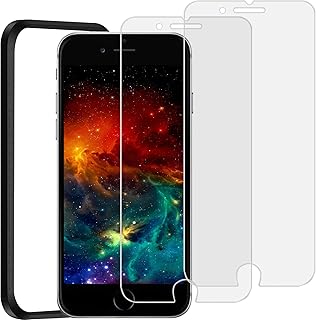 NT2Fアンチグレア iPhone SE2 用 ガラスフィルム 反射防止 iPhone SE 第2世代 強化ガラス 保護フィルム 指紋防止 液晶画面 保護シート ガイド枠付き 2枚セット