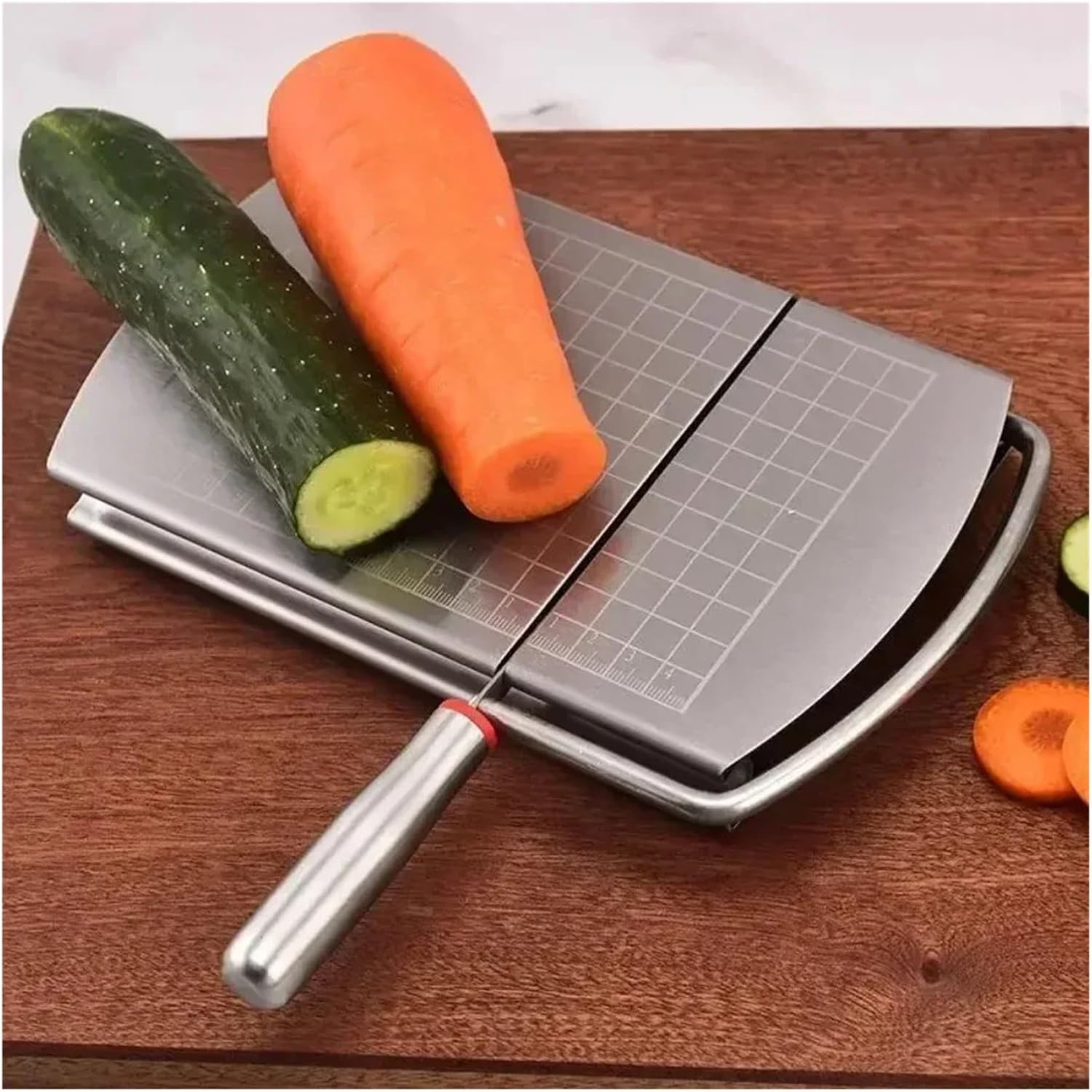 Stainless Steel Cheese Slicer 5 Inch Board Multi Purpose For Ham And Sausage