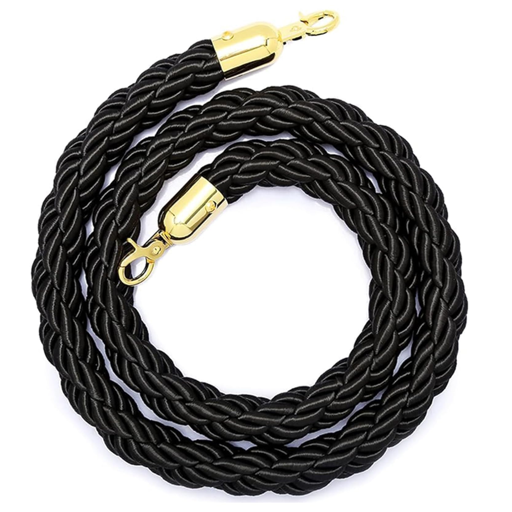 WQPMNYG VIP Red Rope Stanchion with Polished Base - 8ft Crowd Control Barrier for Theaters, Hotels, Parties, Grand Openings & Events - Elegant Queue Management Solution