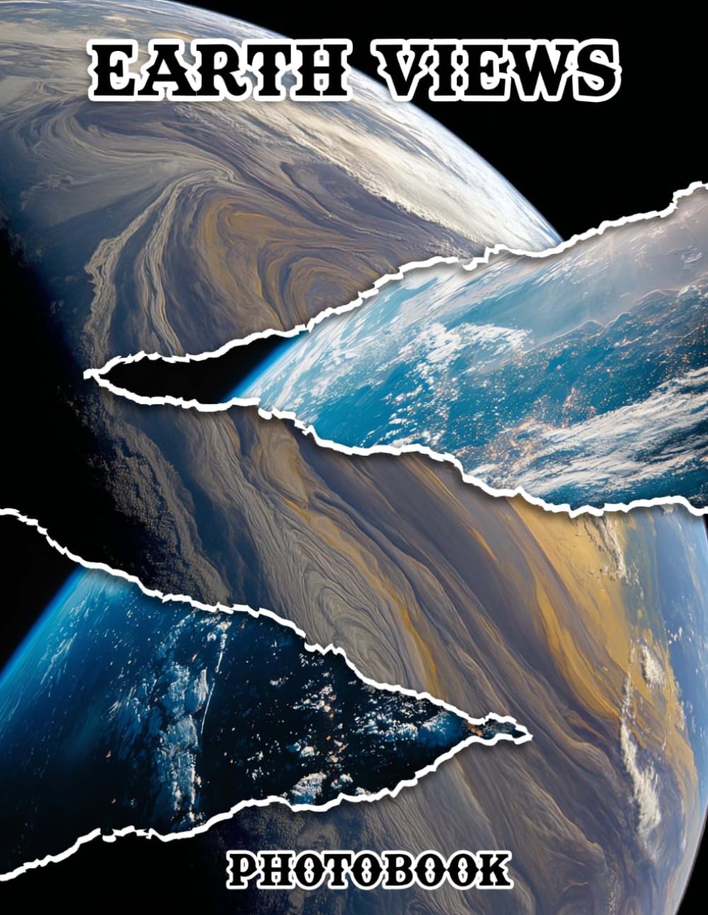 Earth Views Photobook: Embark On A Journey With These 40 Breathtaking Earth View Photos | 8.5x11 Large Print