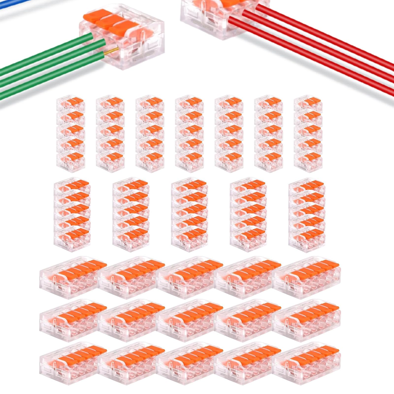 Lever Wire Nut Connectors Compact Splicing Wire Connector 2 - Temu