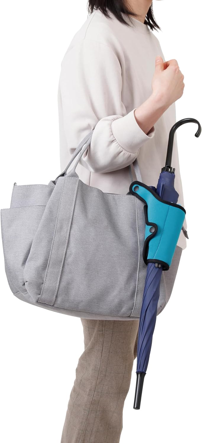 Kasamon M2 | umbrella holster | Hands-Free Umbrella Holder/umbrella holster with Microfiber Absorption