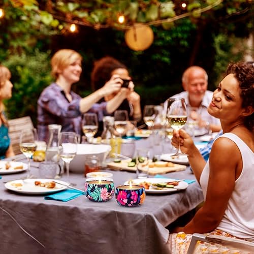 Miniatura 2 de Velas perfumadas de regalo de Navidad para el hogar de mujeres, pequeñas velas de cera de soja natural de 2.5 onzas para aromaterapia para el hogar,