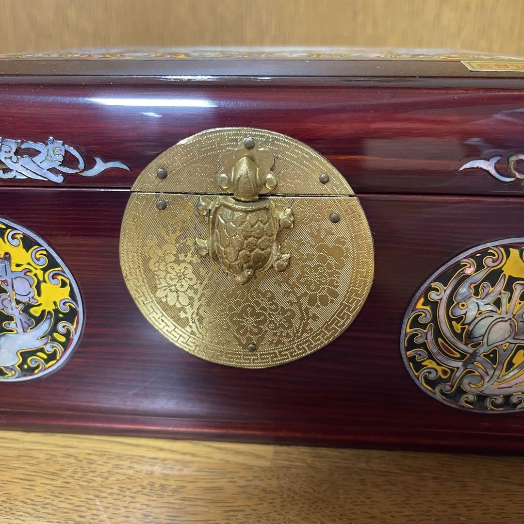 未使用】螺鈿細工 (ラデンザイク) ジュエリーボックス 未使用】螺鈿細工 (ラデンザイク) ジュエリーボックス