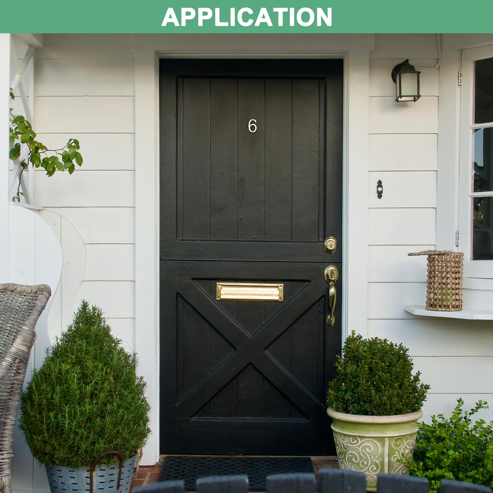 M METERXITY 1-Pack House Number - Image 4