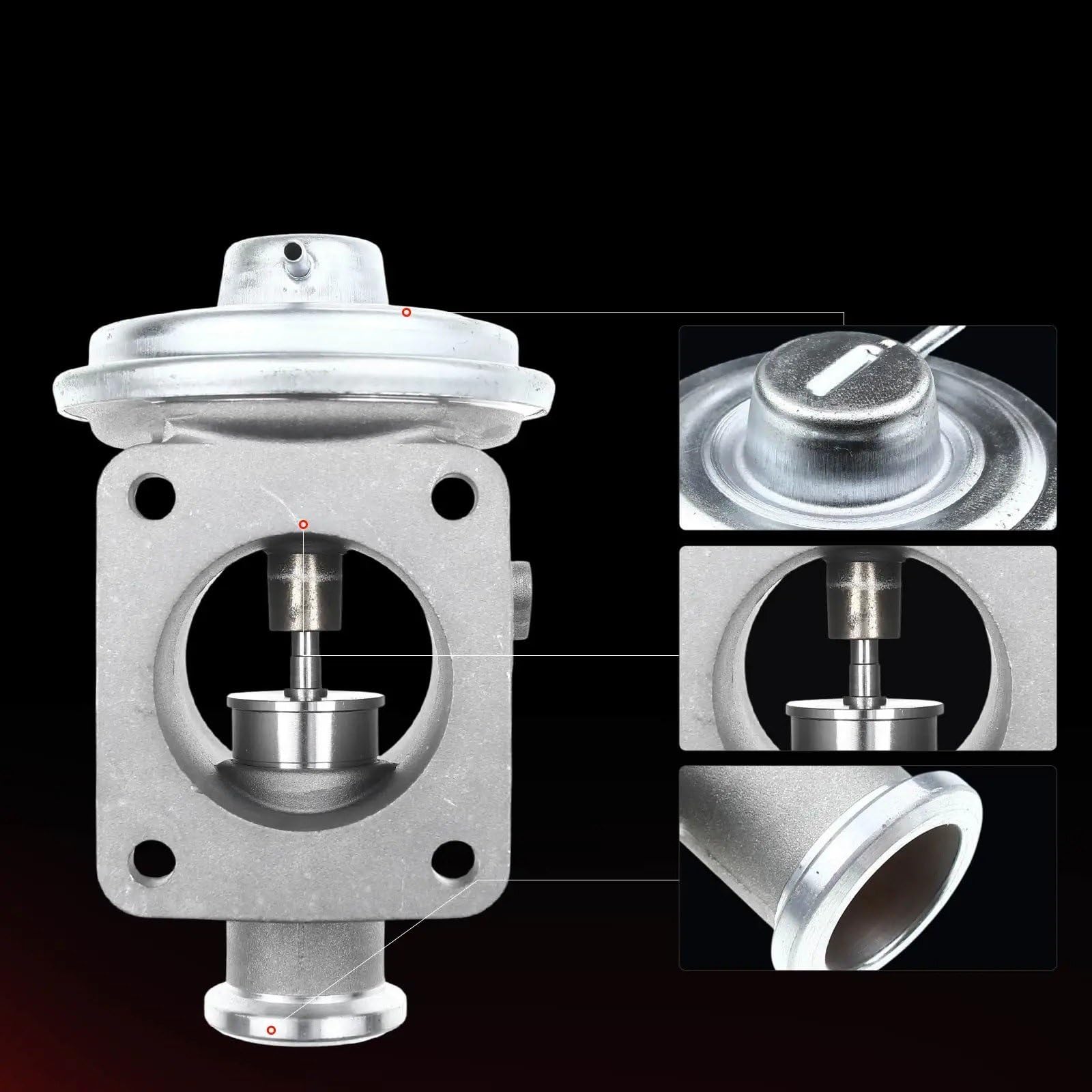 1x AGR-Ventil Abgasrückführungsventil Für 5er E39 Für Touring 530d 530d 7er E38 730d 740d 7ER E65 E66 E67 Für X5 Für WAV000040 AGR-Ventil
