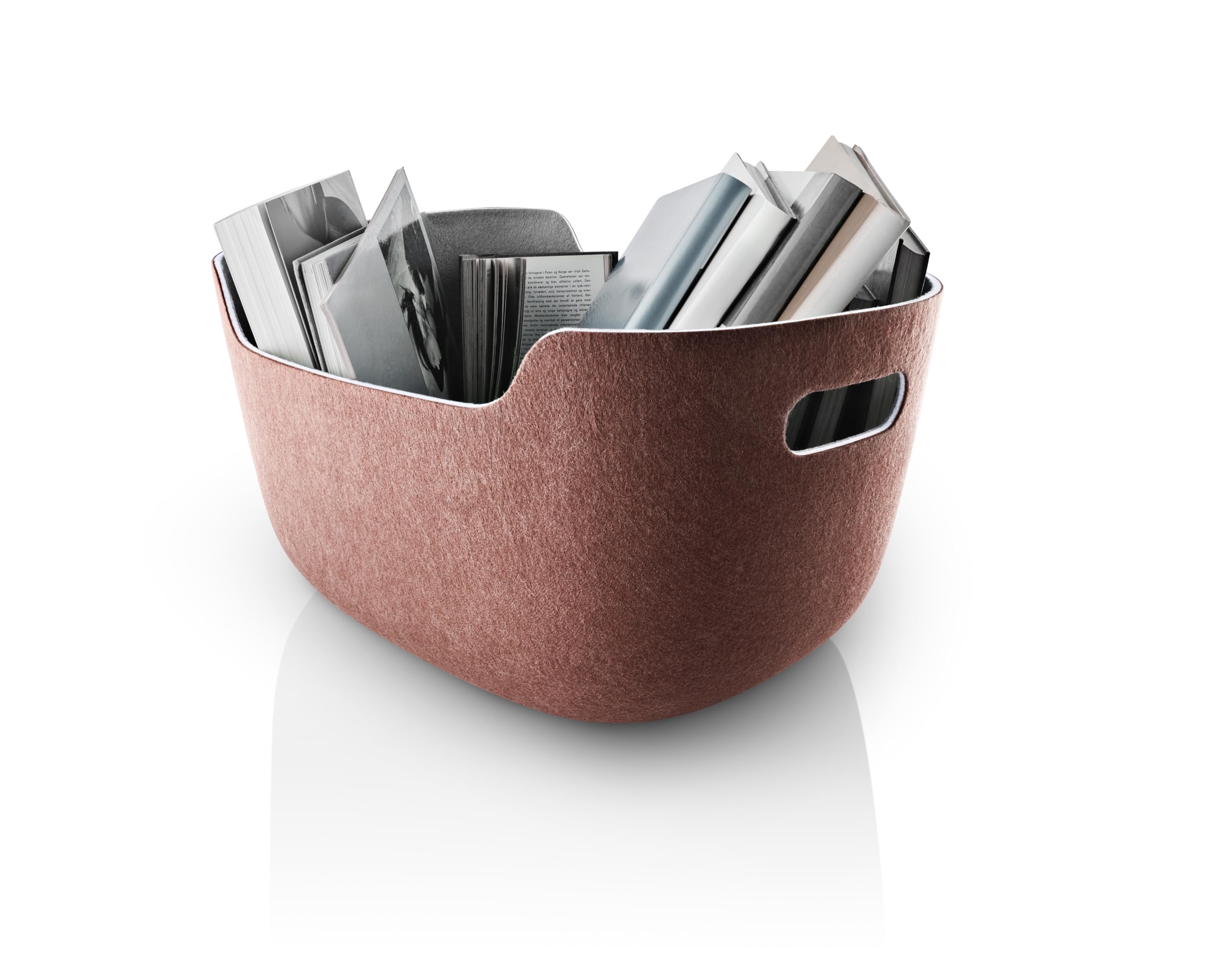 EVA SOLO | Cesta ordenada 48x35x26cm Castaño | Almacenamiento versátil para juguetes, libros y suministros de oficina | Casa bien organizada con diseño y funcionalidad daneses | Castaño