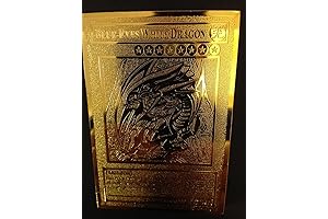 Blue-Eyes White Dragon Gold Metal Card