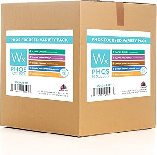 Weruva Wx Phos Focused Variety Pack, Canned Cat Food, 3.oz (20 Count)